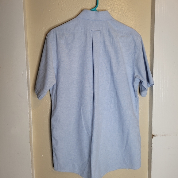 Clay Brooke Mens Shirt Wrinkle Free Blue Size 16 - Picture 2 of 7
